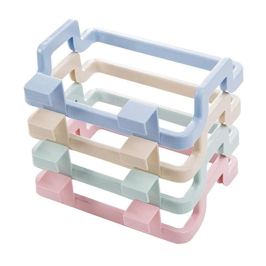 Kitchen Trash Garbage Bag Holder Rack Kitchen Cabinet Door Back Rack Trash Storage Cupboard Trash Holder