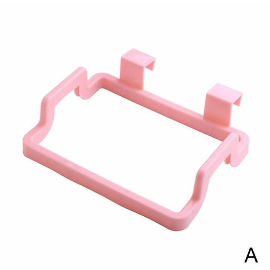 Kitchen Trash Garbage Bag Holder Rack Kitchen Cabinet Door Back Rack Trash Storage Cupboard Trash Holder