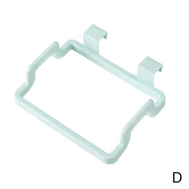 Kitchen Trash Garbage Bag Holder Rack Kitchen Cabinet Door Back Rack Trash Storage Cupboard Trash Holder
