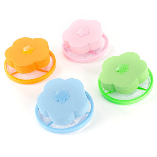 Clothing Fur Hair Removal Catcher Cleaning Balls Bag Laundry Balls Discs Dirty Fiber Collector Mesh Pouch Washing Machine Filter